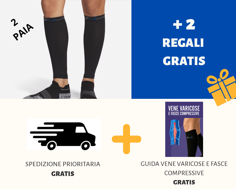 2 paia di Polpacciere compressive TrueTensive™ - TrueTensive™
